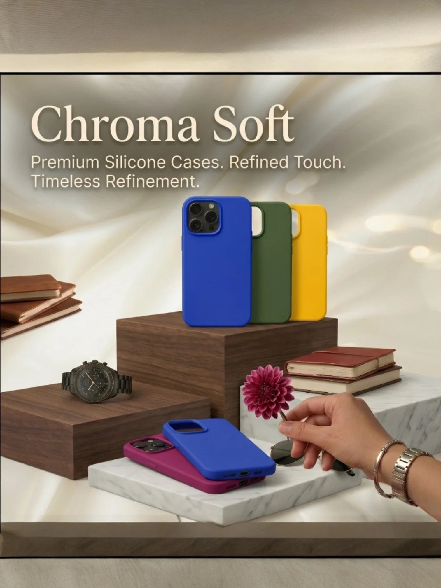 The "Chroma Soft" Series - Silicone Touch