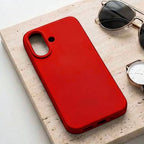 Modern Matte Silicone Case for iPhone & Samsung - Forest Green