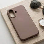 Modern Matte Silicone Case for iPhone & Samsung - Forest Green