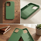 Premium Matte Silicone Case for iPhone | Minimalist Soft-Touch Protective Cover