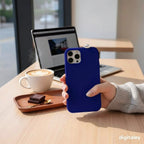 digitaley.co blue 3D miniature Turkish coffee cup and chocolate phone case for iPhone