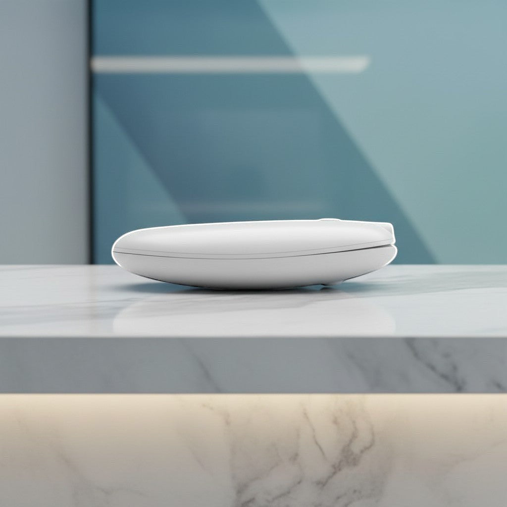 digitaley.co wireless keyboard and mouse combo in pastel blue, ergonomic design with quiet keys.