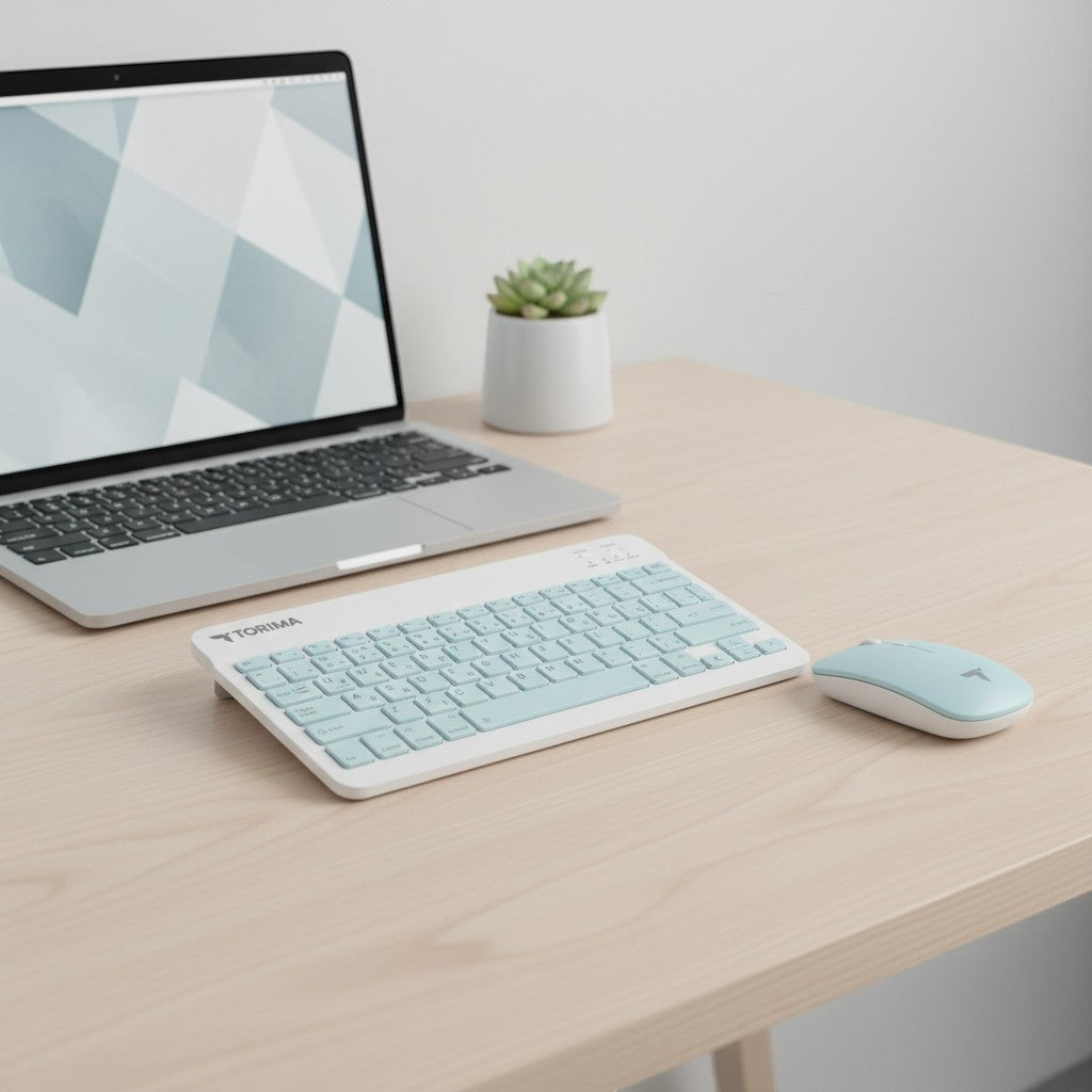 Ultra-Slim Wireless Keyboard and Mouse Set