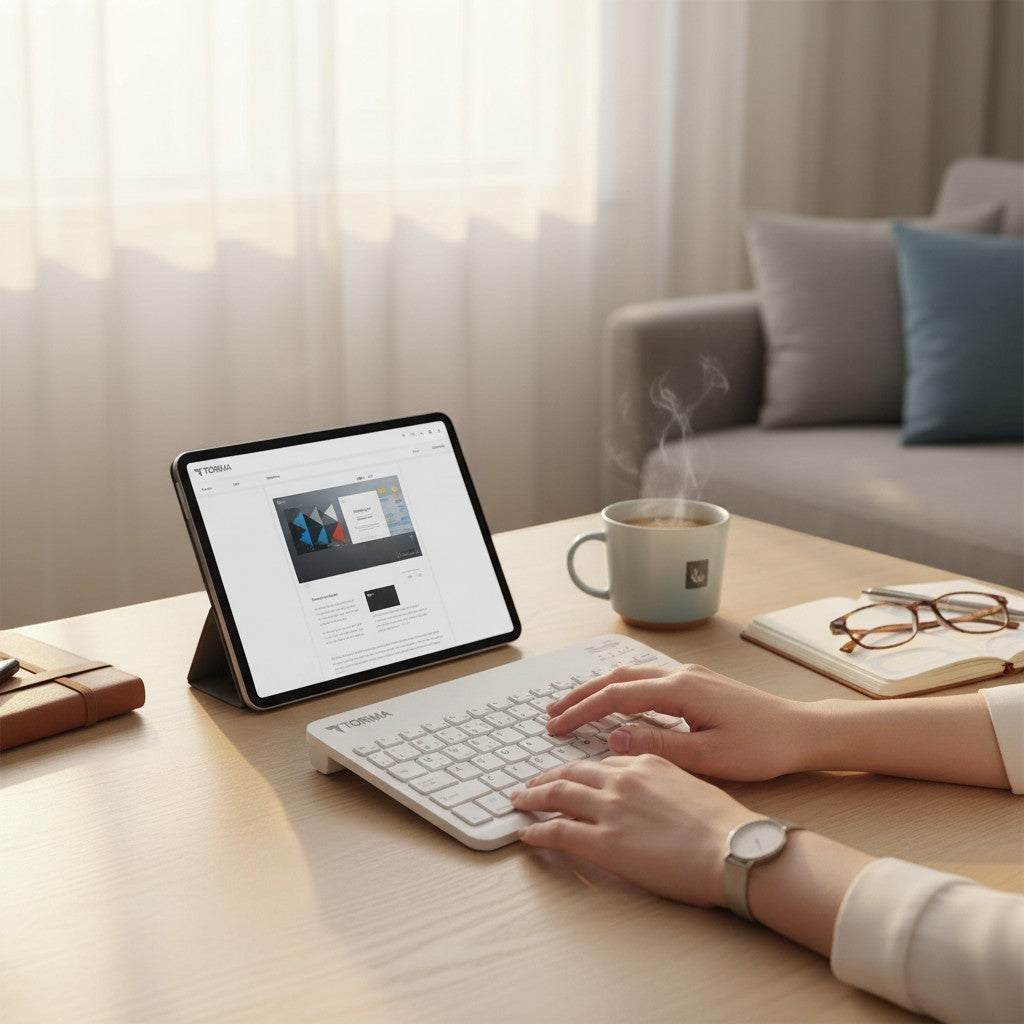 Ultra-Slim Wireless Keyboard and Mouse Set