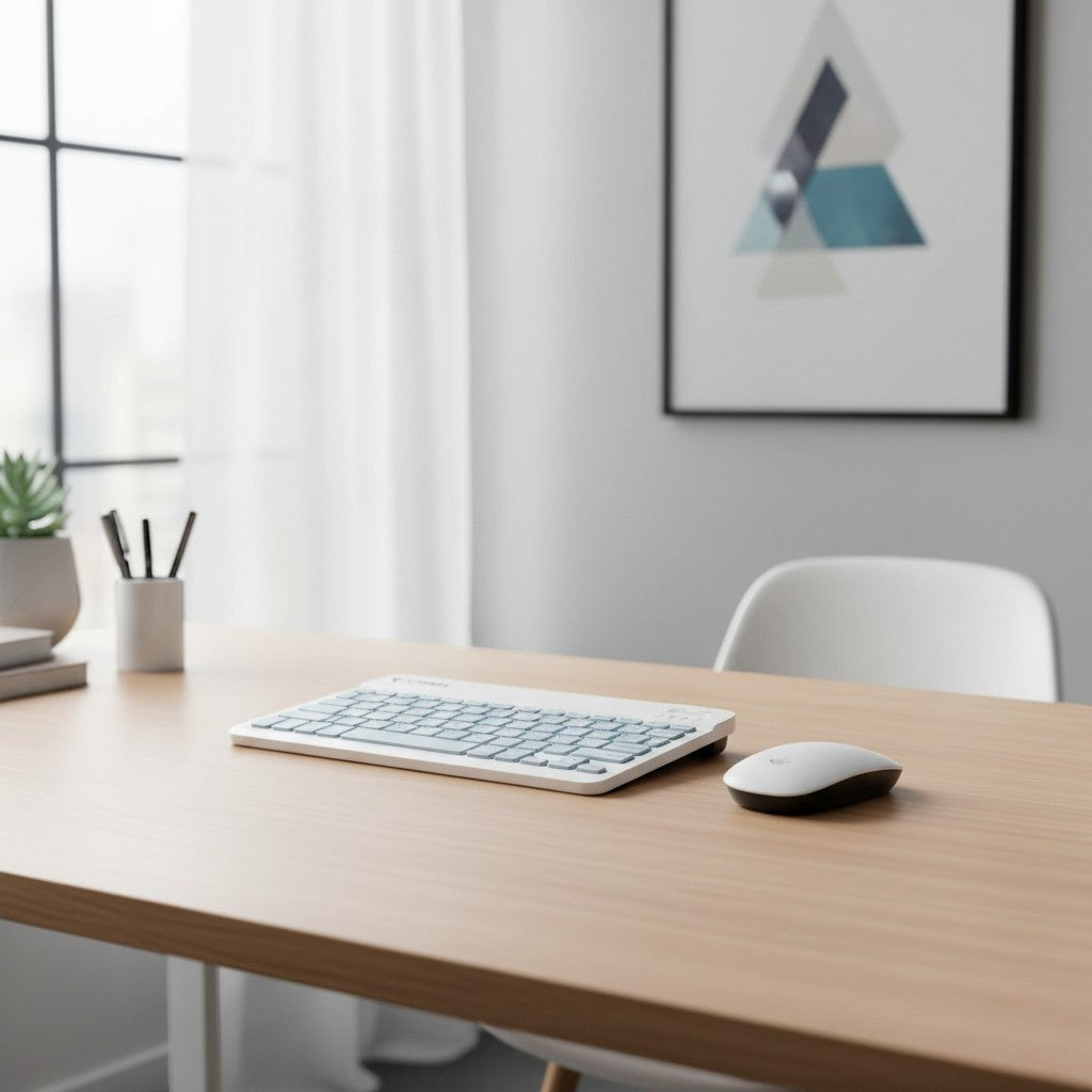 Ultra-Slim Wireless Keyboard and Mouse Set