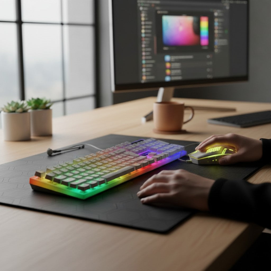 Gaming Keyboard And Mouse Set