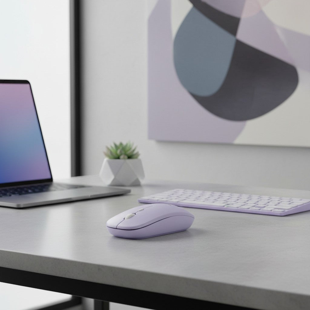 Ultra-Slim Wireless Keyboard and Mouse Set